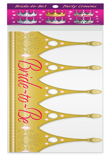 Bride-To-Be Party Crown Set