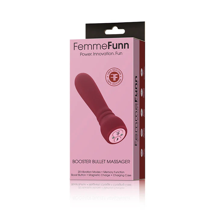 FemmeFunn Booster Bullet - Maroon
