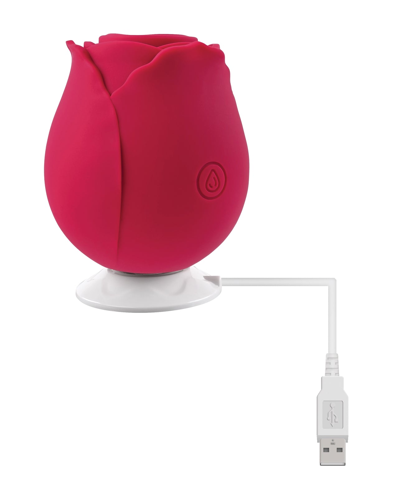 Adam & Eve Eve's Ravishing Rose Clit Pleaser - Red