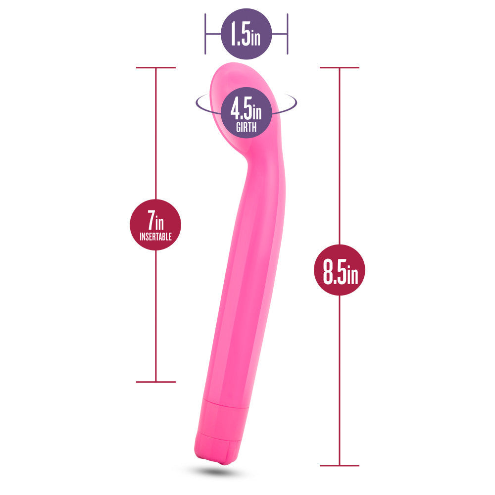 Sexy Things By Blush® | G Slim G-Spot Pink 8.5-Inch Vibrator