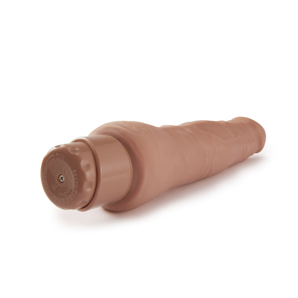 Au Naturel By Blush® | Miguel Realistic Latin 10-Inch Long Vibrating Dildo