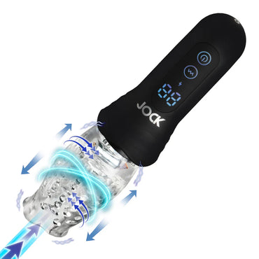 JOCK Thunder Spinning, Thrusting, & Vibrating Masturbator