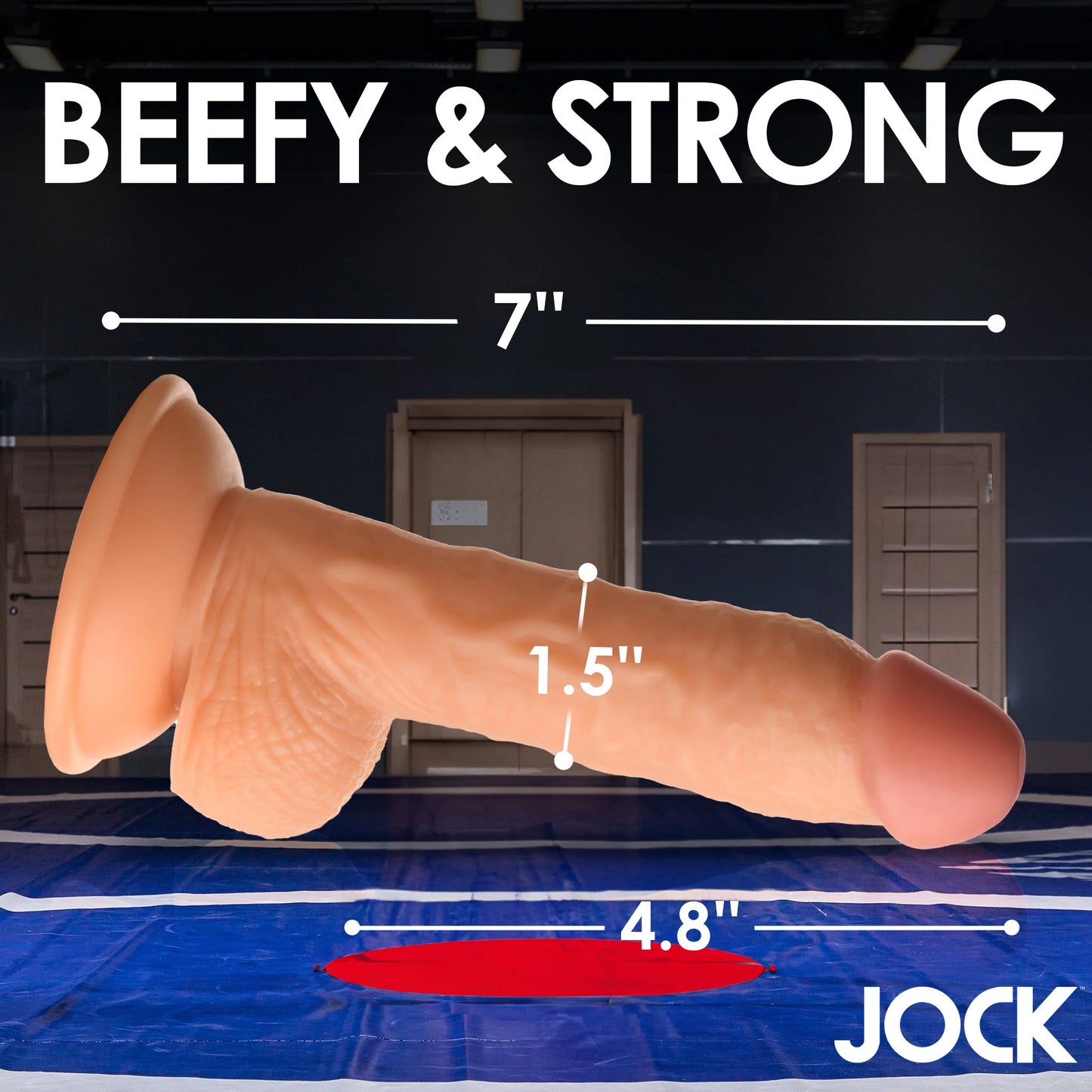 Jock Wrestler 7" Dildo