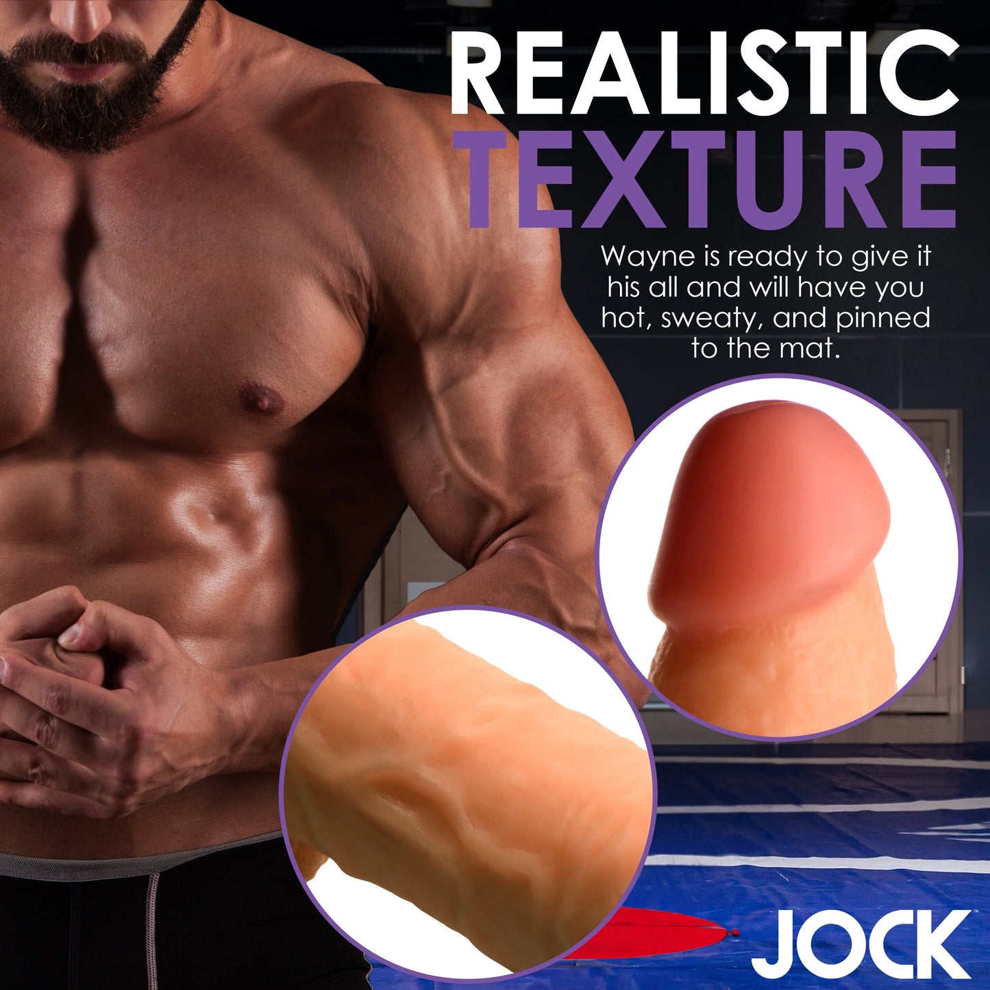 Jock Wrestler 7" Dildo
