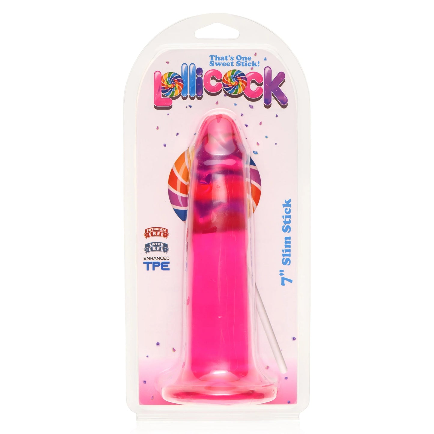 Lollicock - 7" Slim Stick - Cherry Ice