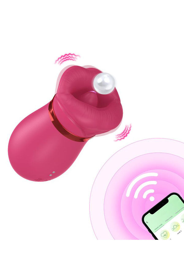 3-n-1 Sucking and Licking Mouth Vibrator