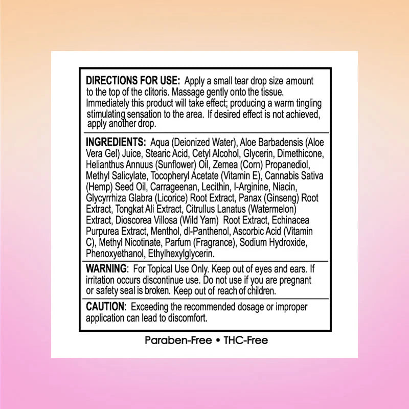 High Climax Female Stimulant 0.5 oz