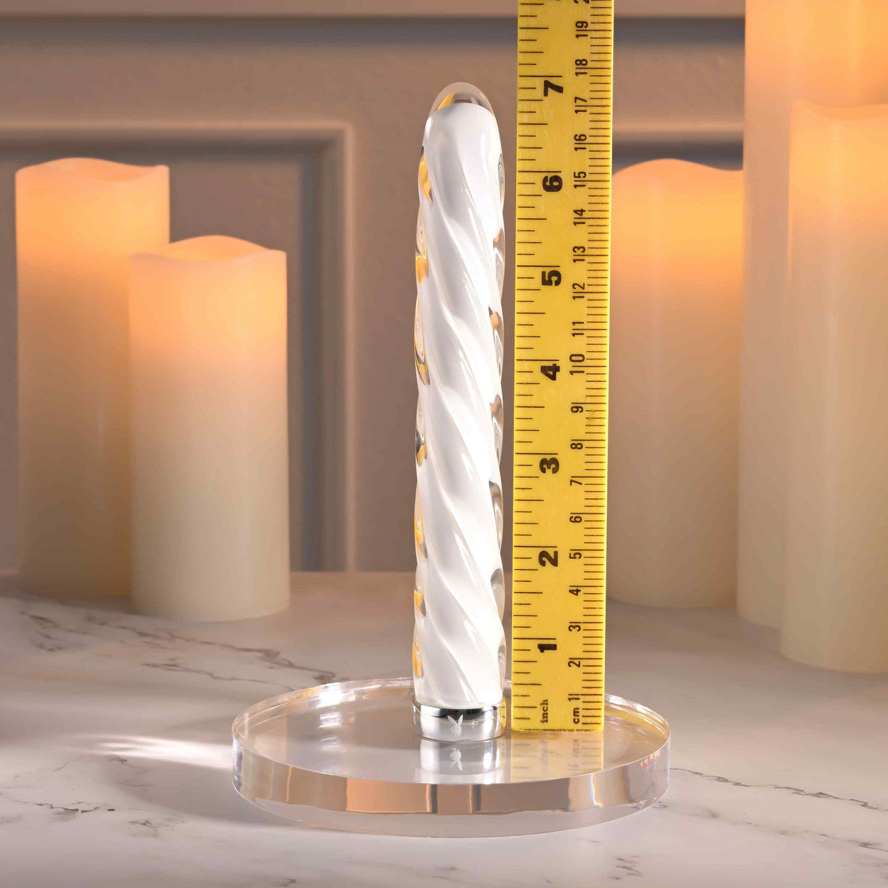 In A Twist Glass Vibrator