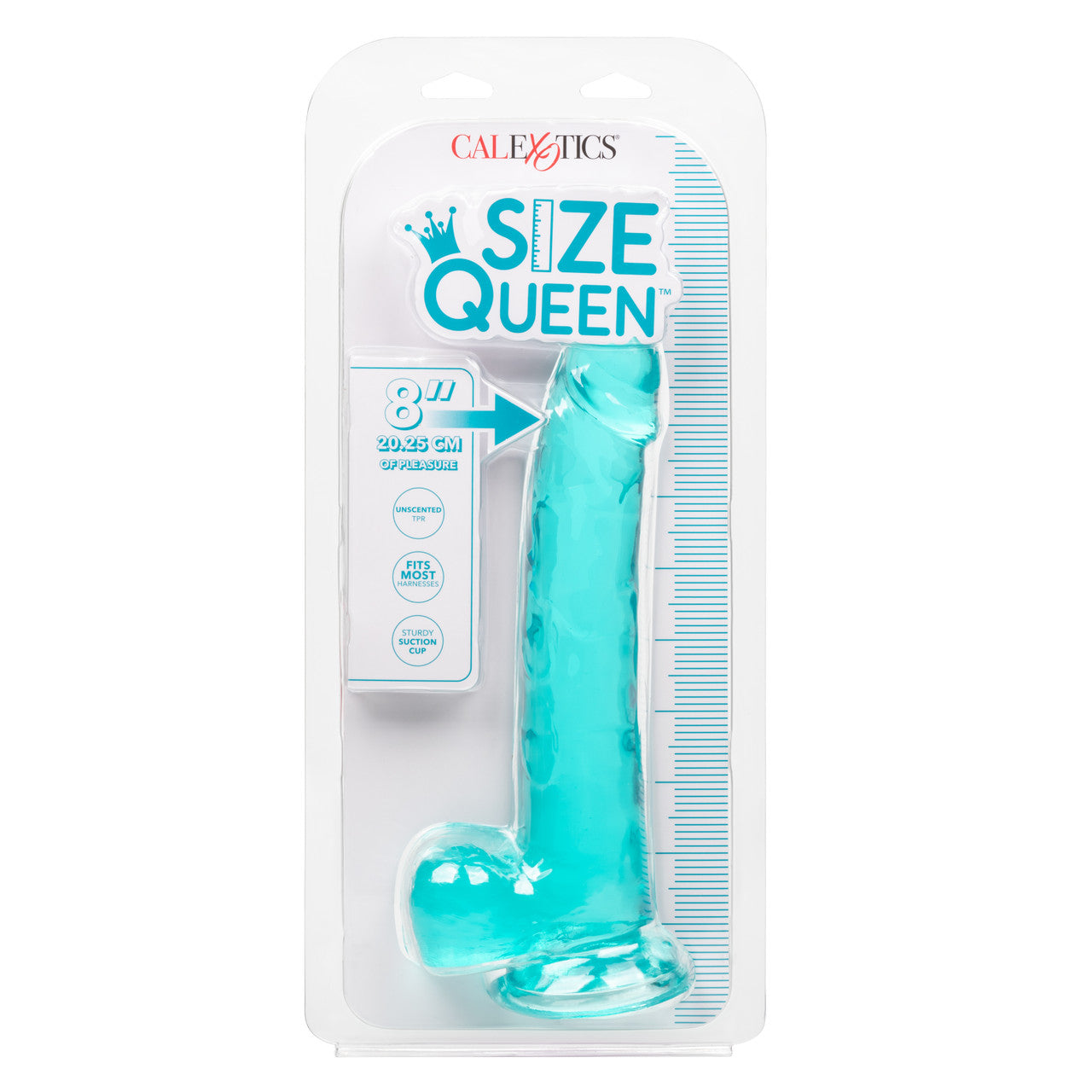 Size Queen® 8"/20.25 cm - Blue
