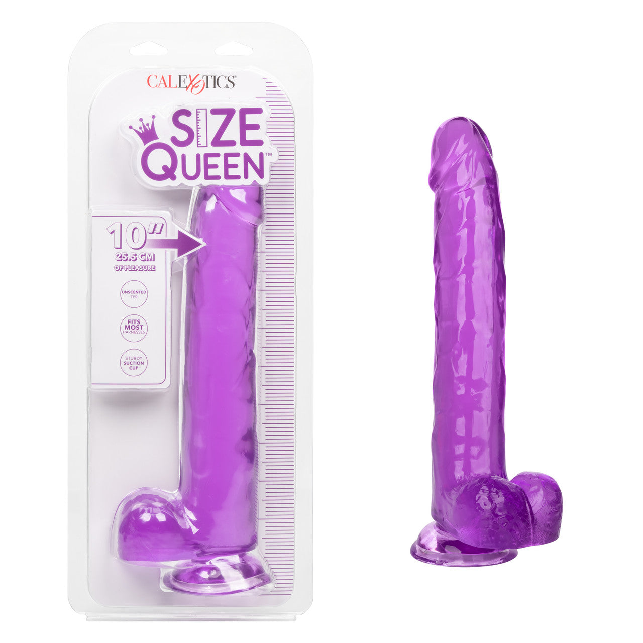 Size Queen® 10"/25.5 cm - Purple