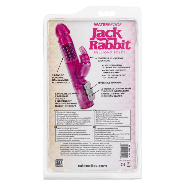 Jack Rabbit® Waterproof Jack Rabbit® - 5 Rows - Pink