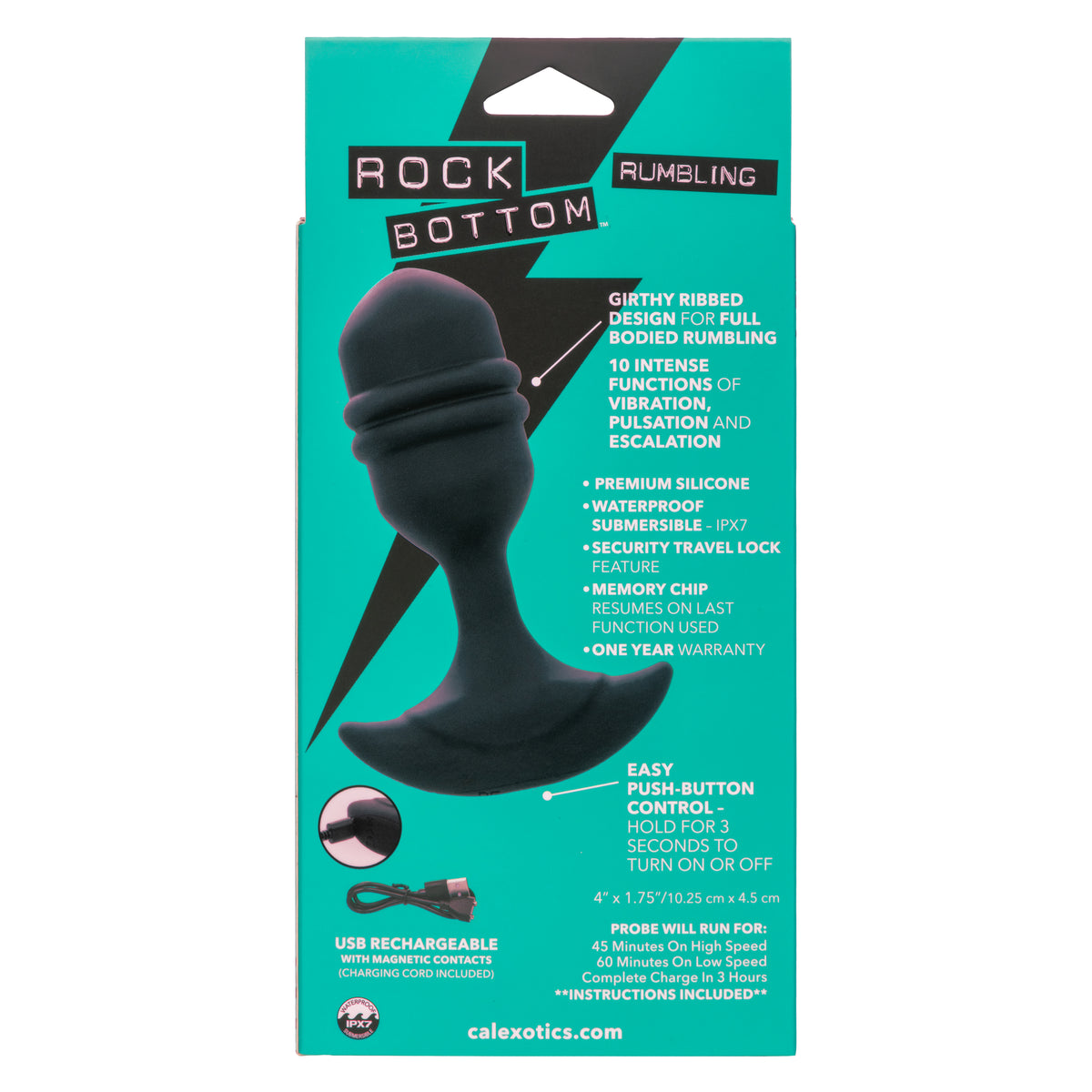 Rock Bottom Rumbling Ribbed Probe