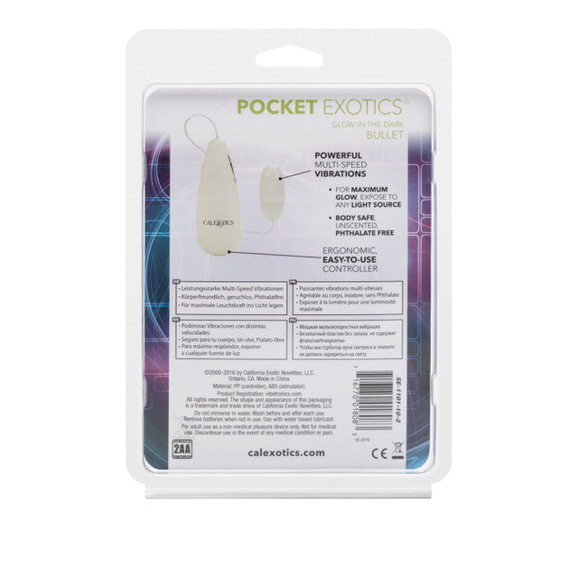 Pocket Exotics® Glow-in-the-Dark Bullet
