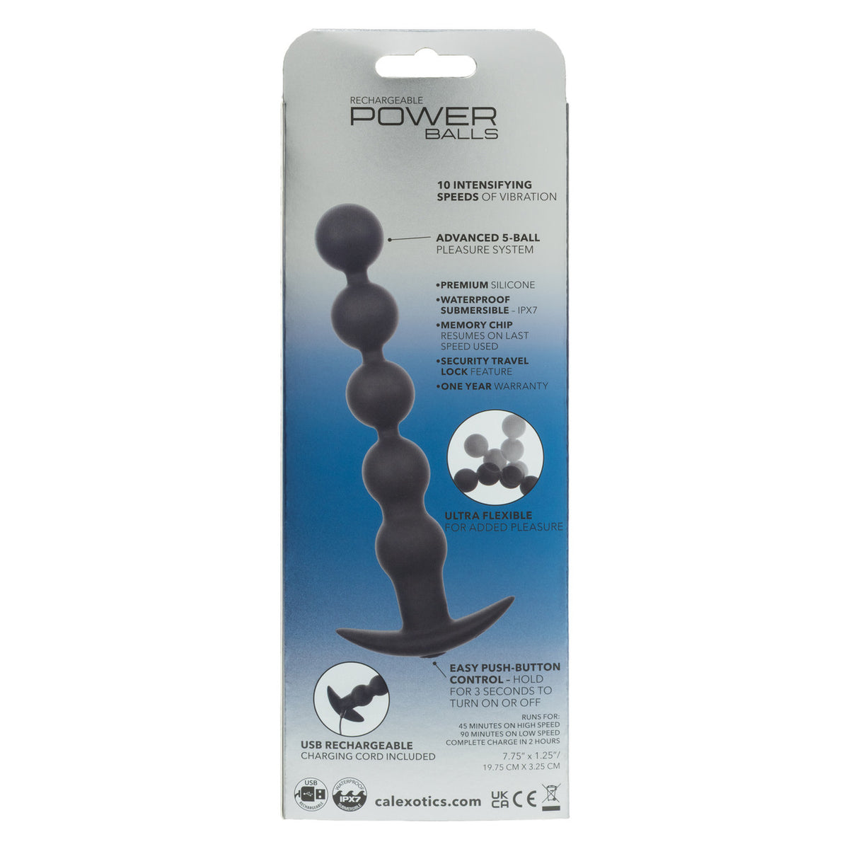 Rechargeable Anal Power Balls