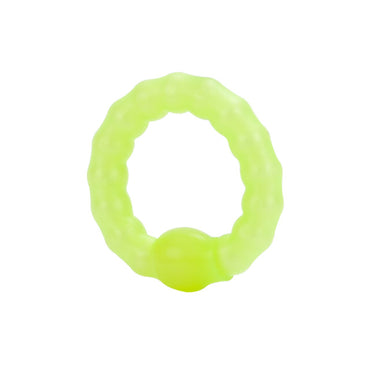 Pearl Beaded Prolong Cock Ring® - Glow-In-The-Dark