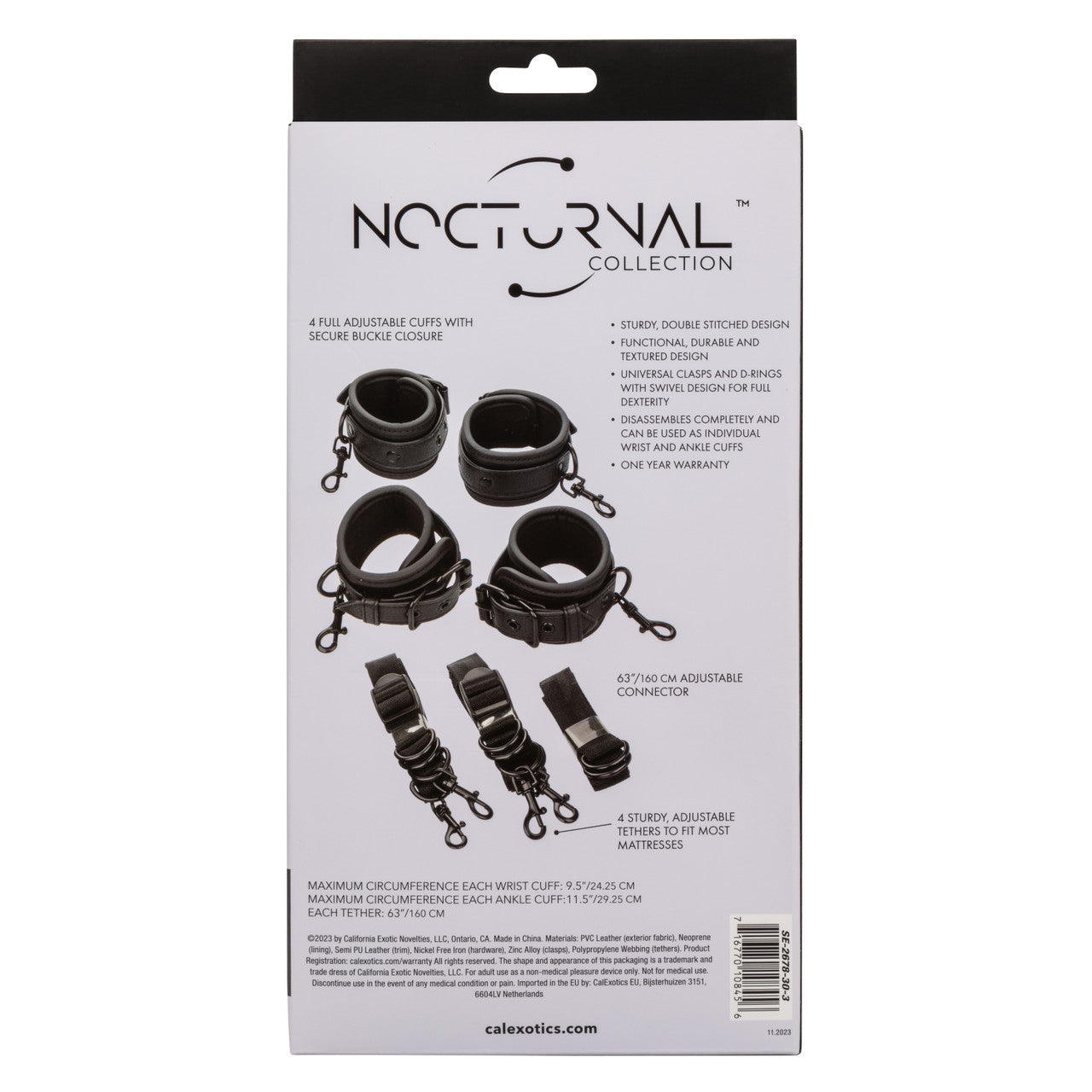 Nocturnal® Collection Bed Restraints