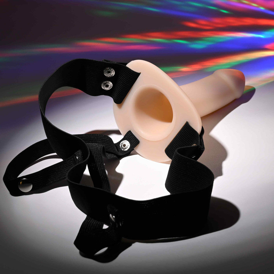 Our First Hollow Strap On - Light