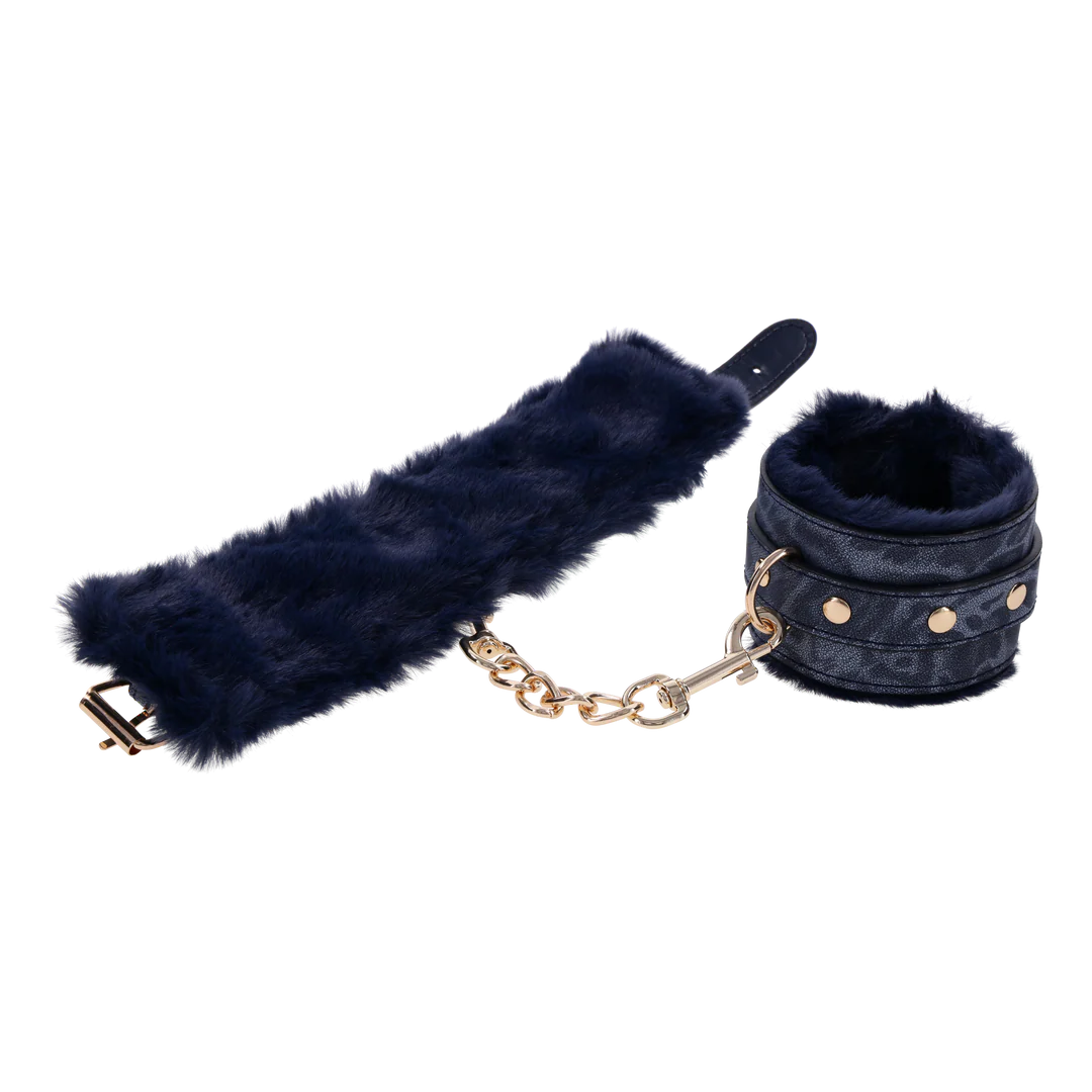 Cougar Fur Handcuffs