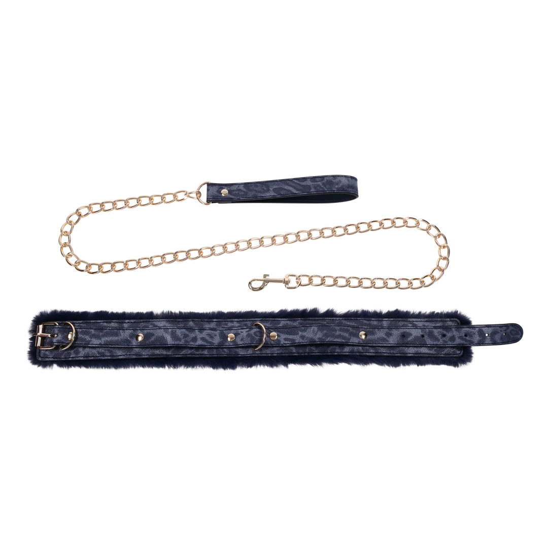 Cougar Fur Collar & Leash