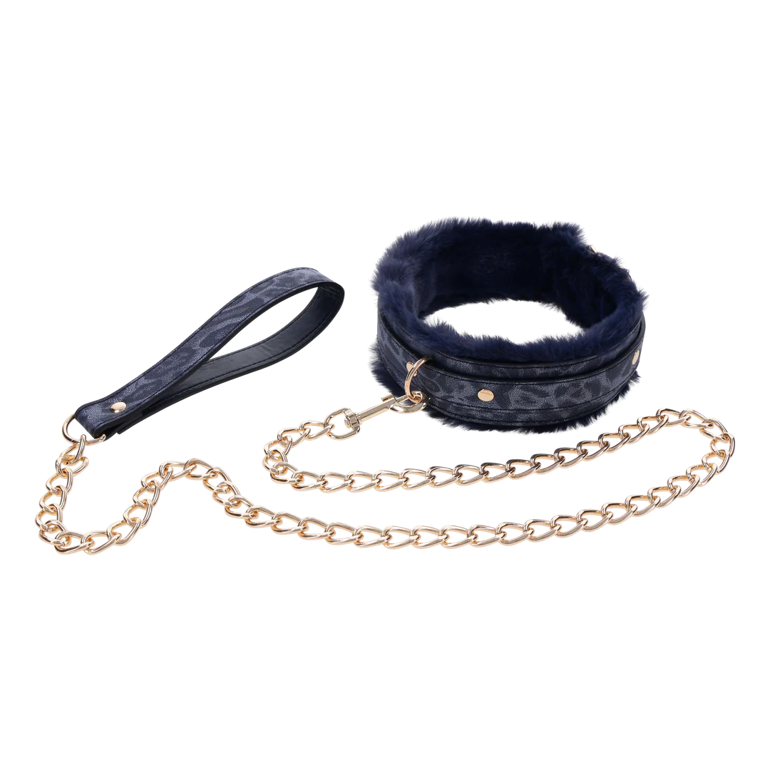 Cougar Fur Collar & Leash