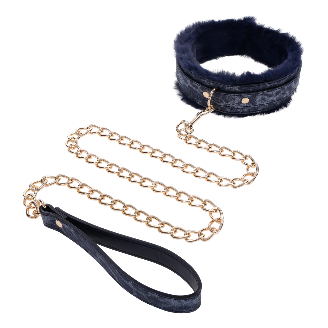 Cougar Fur Collar & Leash