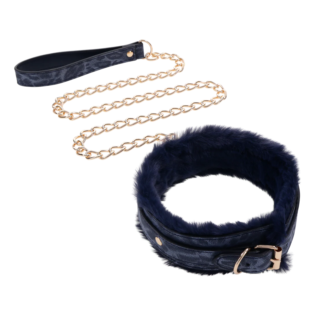 Cougar Fur Collar & Leash