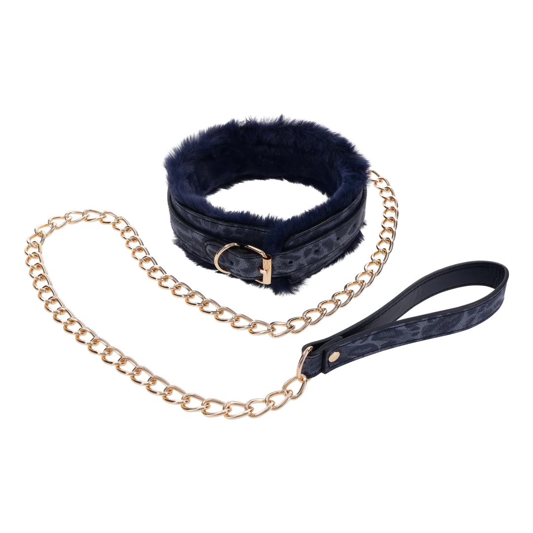 Cougar Fur Collar & Leash
