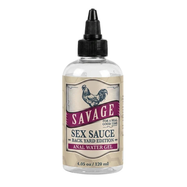 Savage Sex Sauce Anal Gel - 4 oz.