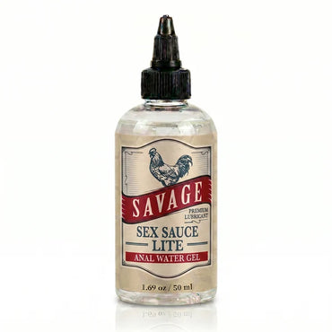 Savage Sex Sauce Lite Water-Based Lubricant