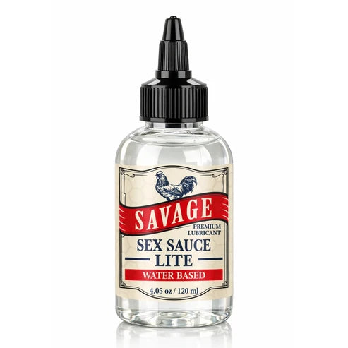 Savage Sex Sauce Lite Water-Based Lubricant