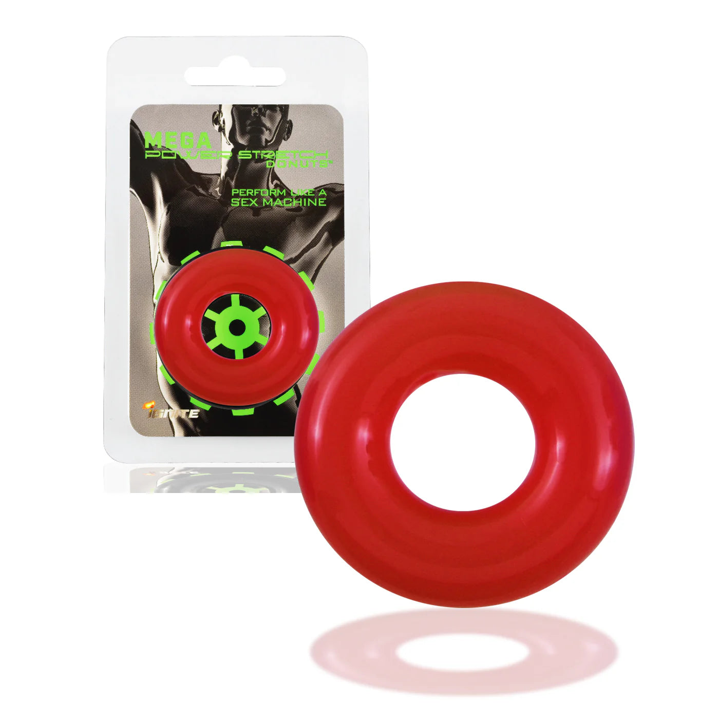Mega Power Stretch Doughnut Cock Rings