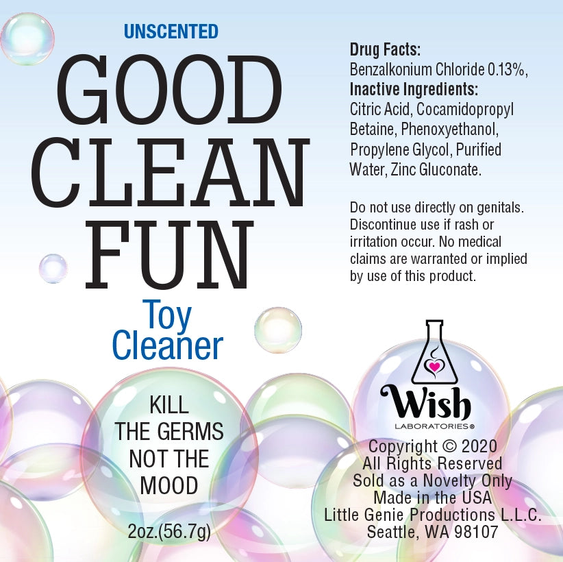 Good Clean Fun Toy Cleaner-Lavender 2oz