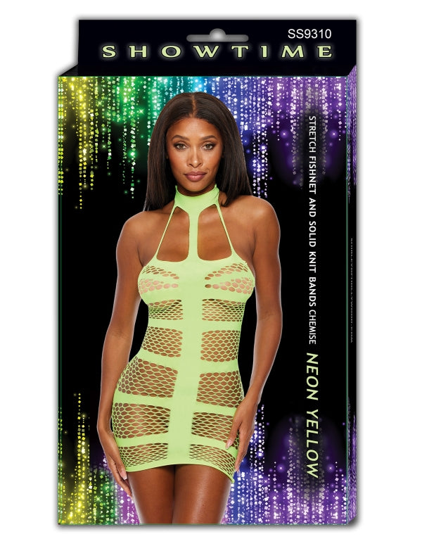 Captivating Fishnet Chemise