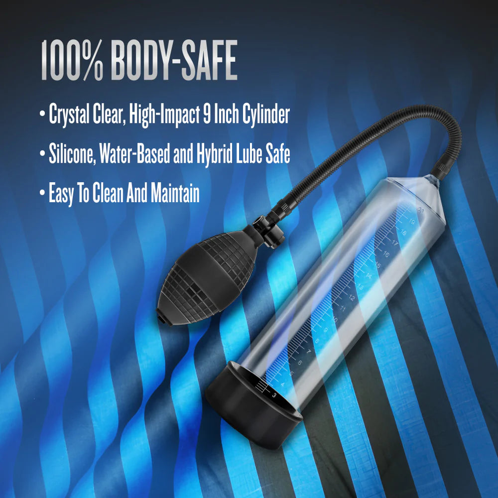 Performance By Blush® | VX101 Beginner's Male Enhancement Clear Penis Pump