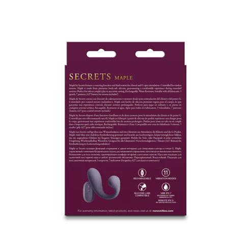 Secrets Maple Warming Vibe w/ Remote
