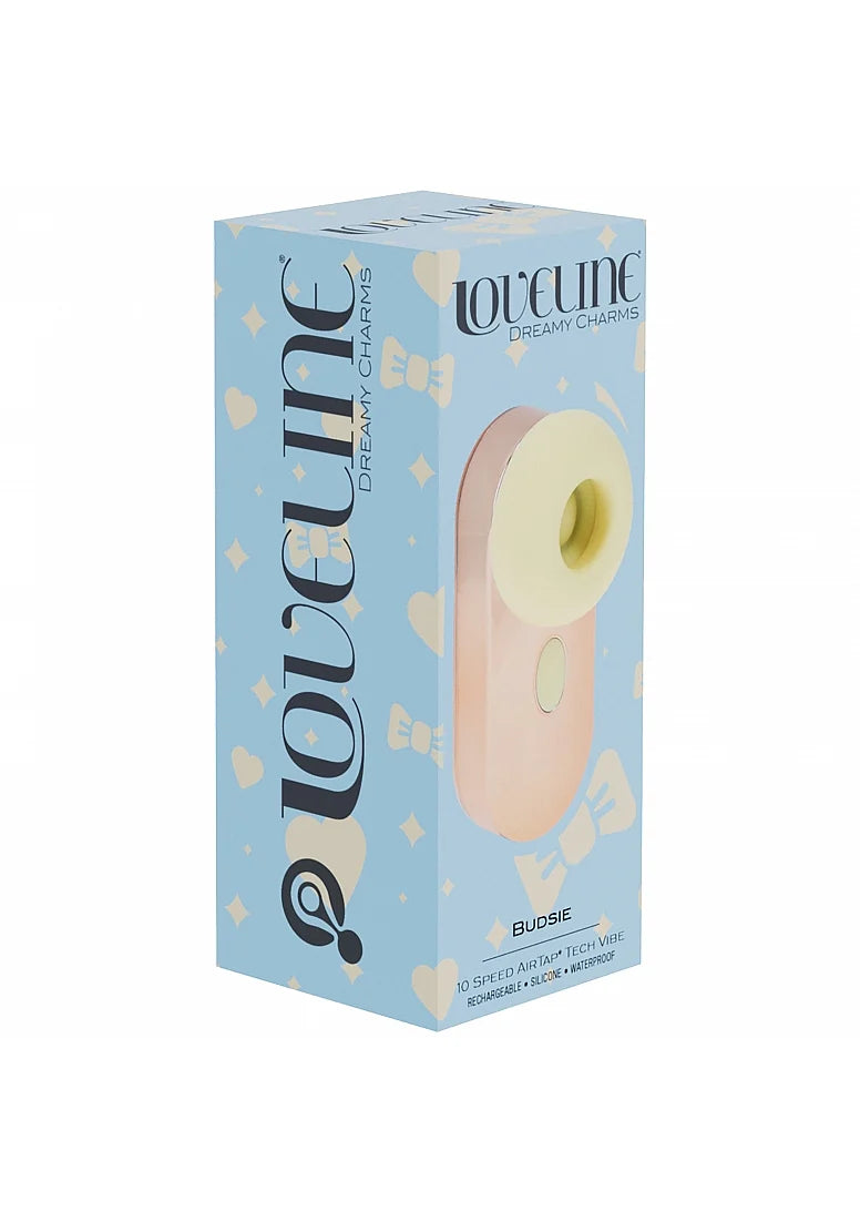 Loveline Budsie AirTapTech Vibrator - Yellow