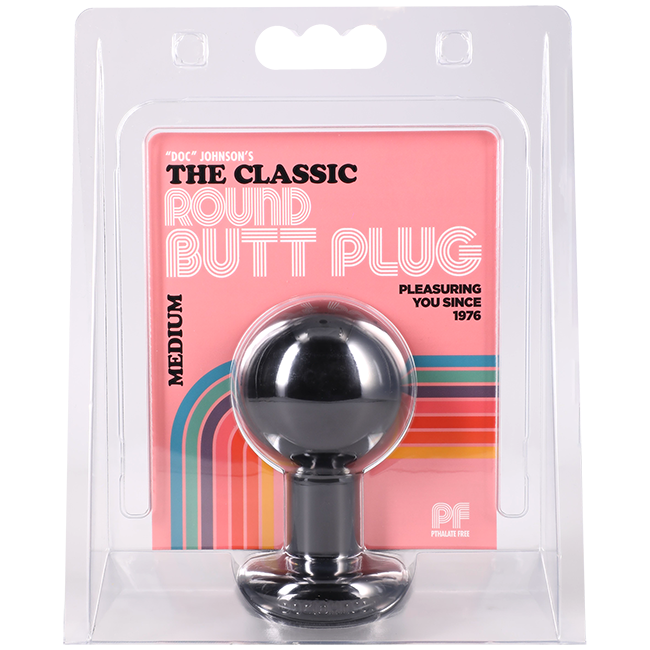 The Classic Round Butt Plug - Medium