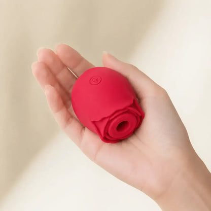 Sucking Rose Vibrator - Black