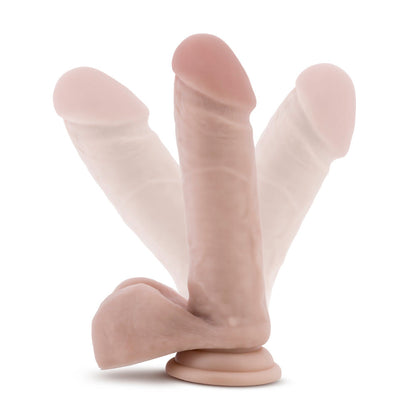 Coverboy™ Cowboy Realistic Curved Beige 8-Inch Dildo