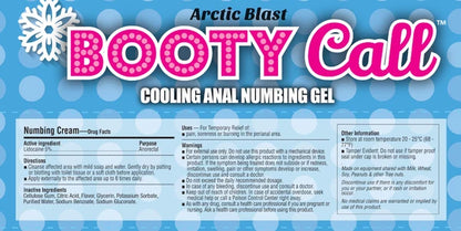 Booty Call Cooling Anal Numbing Gel