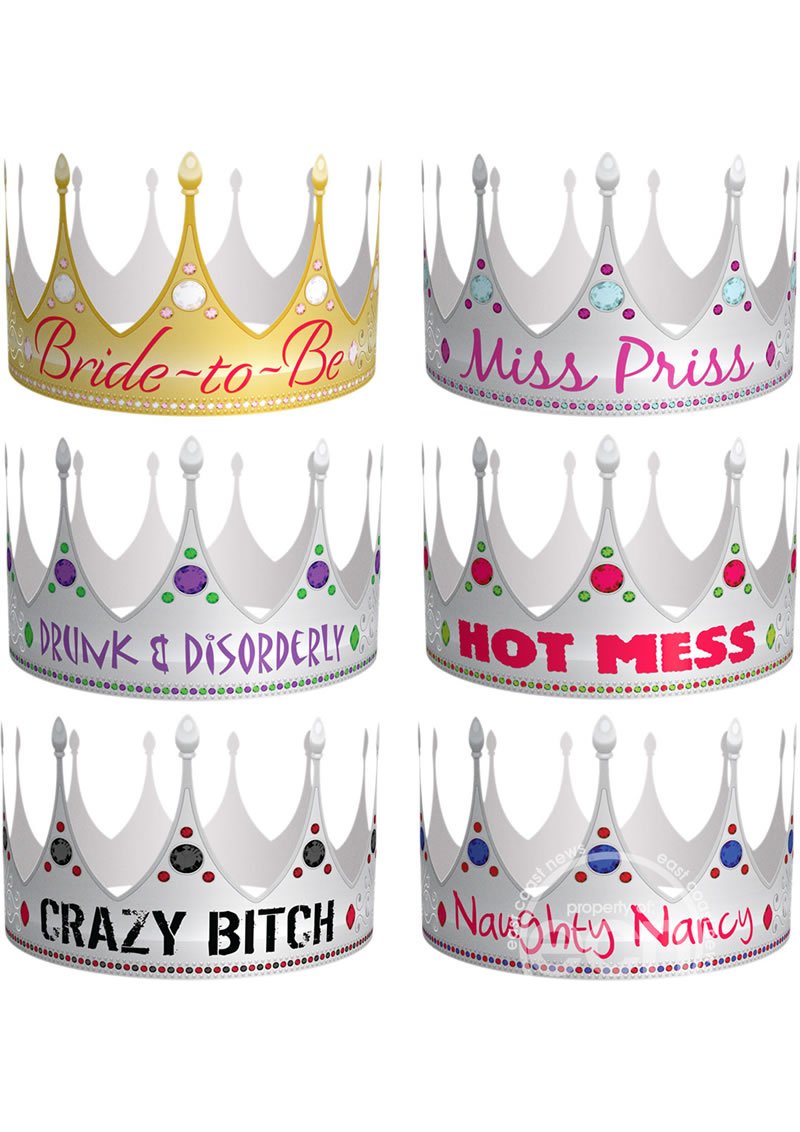 Bride-To-Be Party Crown Set