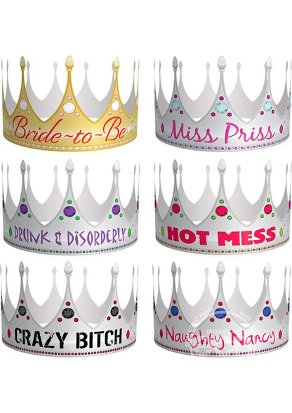 Bride-To-Be Party Crown Set