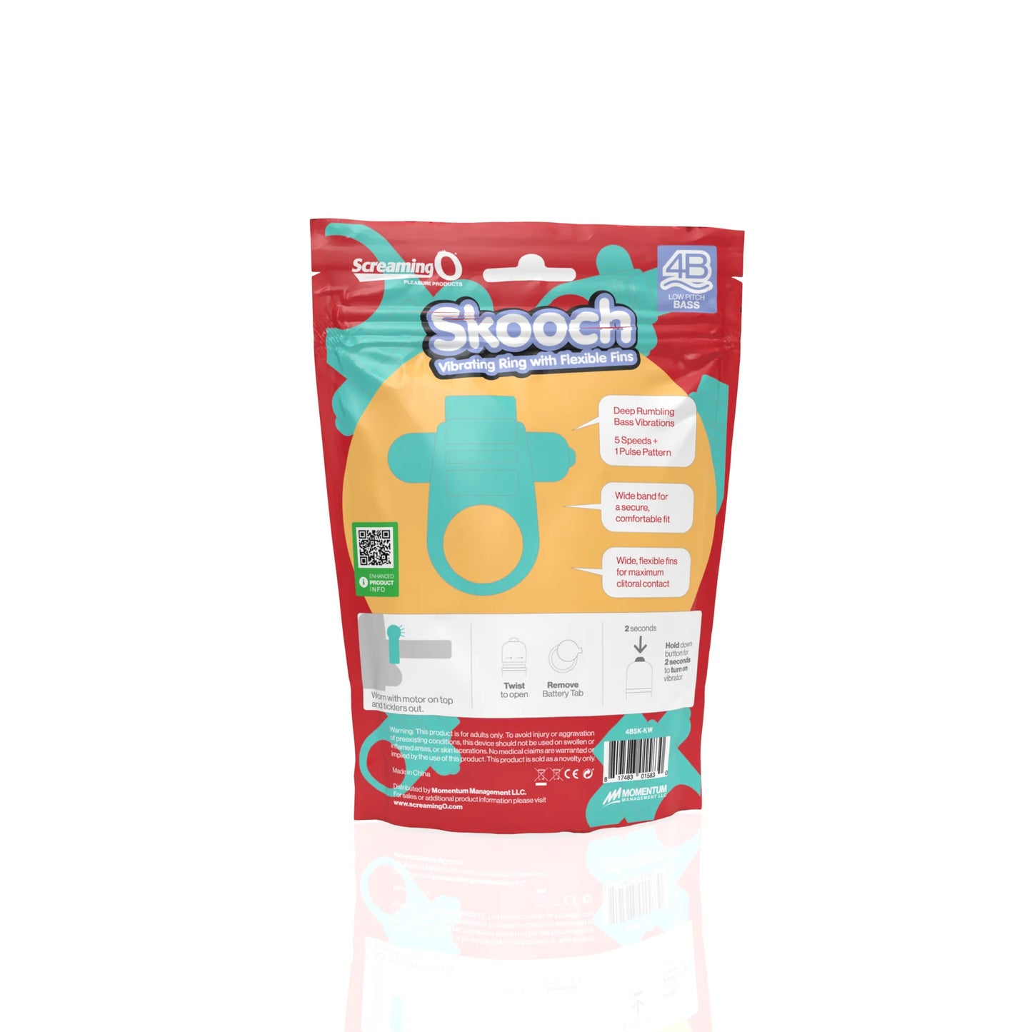Skooch 4B Vibrating Cock Ring