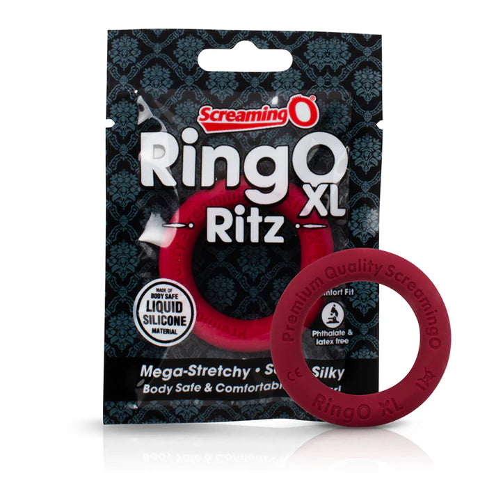 Ringo Ritz XL Cock Ring - Red