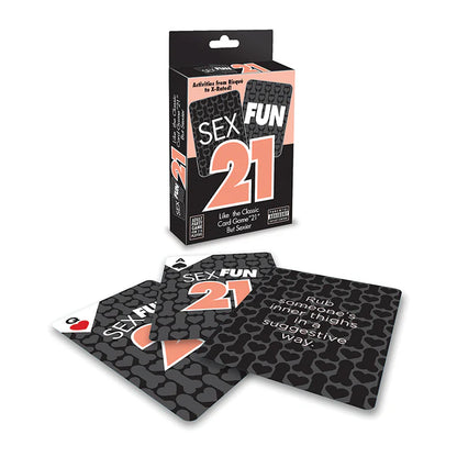 Sex Fun 21 Blackjack Style Sex Card Game