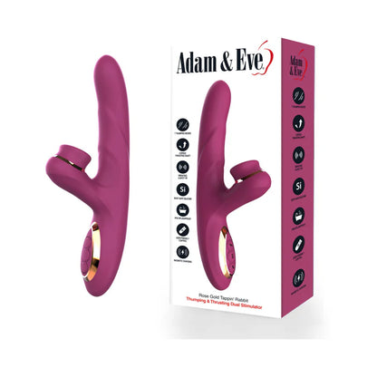 Adam & Eve Rose Gold Tappin' Rabbit