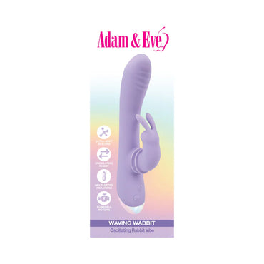 Adam & Eve Waving Wabbit