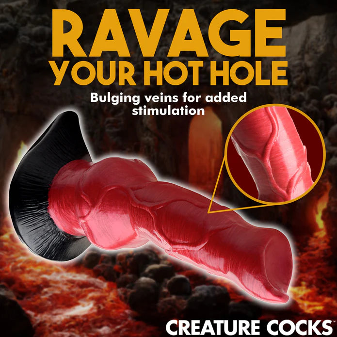 Creature Cocks - Hell-Hound Canine Penis Silicone Dildo