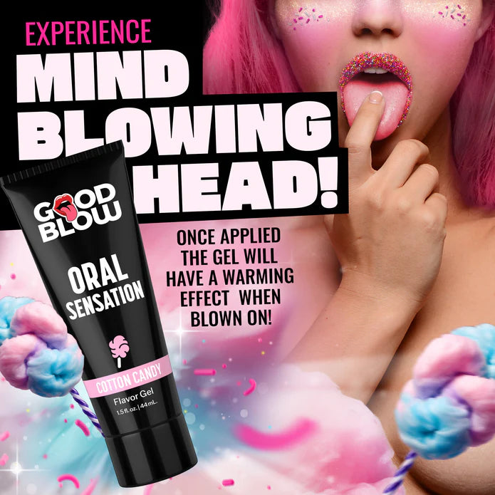 Good Blow Oral Sensation Gel - Cotton Candy