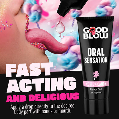Good Blow Oral Sensation Gel - Cotton Candy